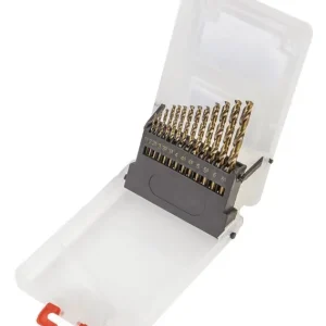 Wiertła do metalu HSS-G, 1.5-6.5 mm, zestaw 13 szt Dostępne od ręki